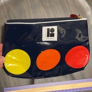 Lisa Perry Estée Lauder Dark Blue Pouch Bright Circles Makeup/Cosmetics/Skincare